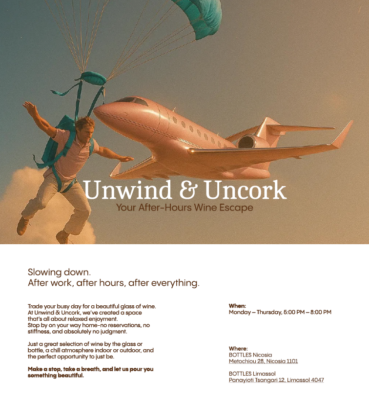 Slowing down. After work, after hours, after everything